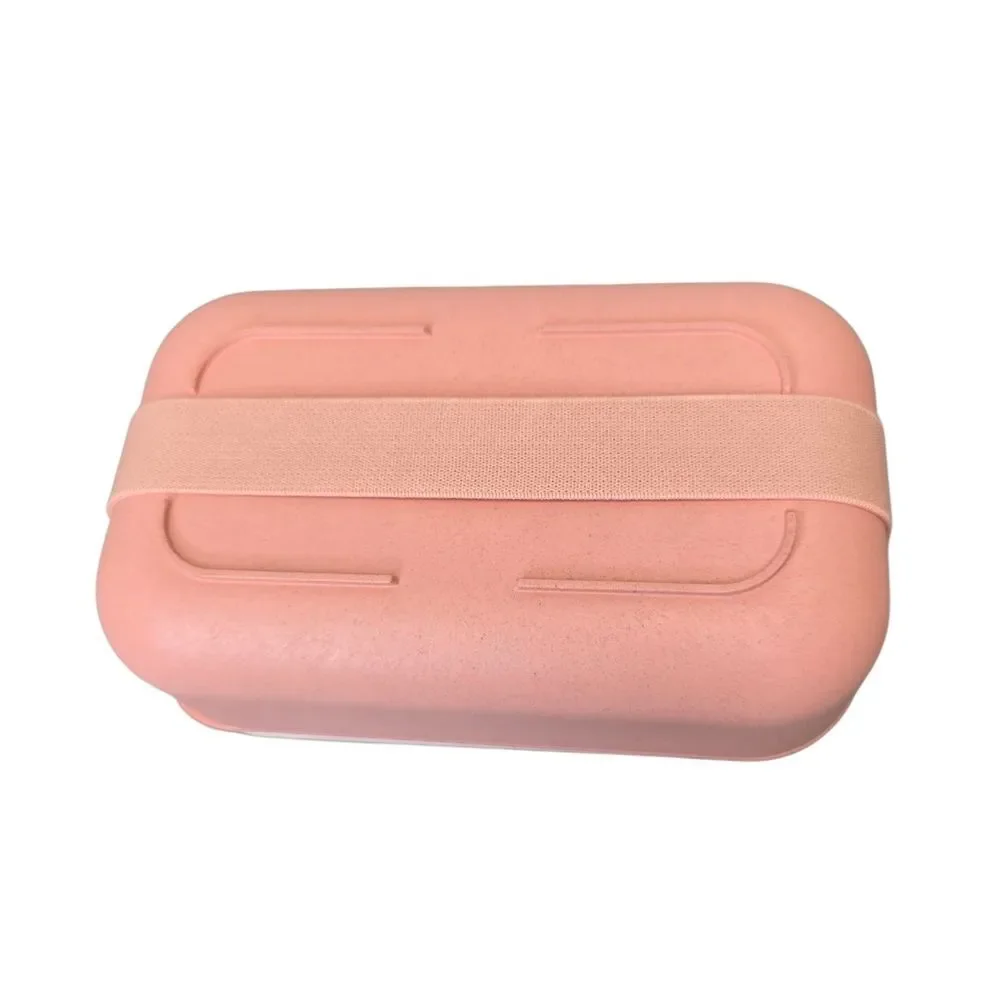 Our Place Layered Bento Box Lunchbox Set Pink and Cream